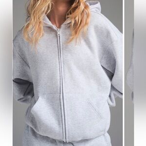 Skims Cotton Fleece Classic Zip Up MULTIPLE COLORS